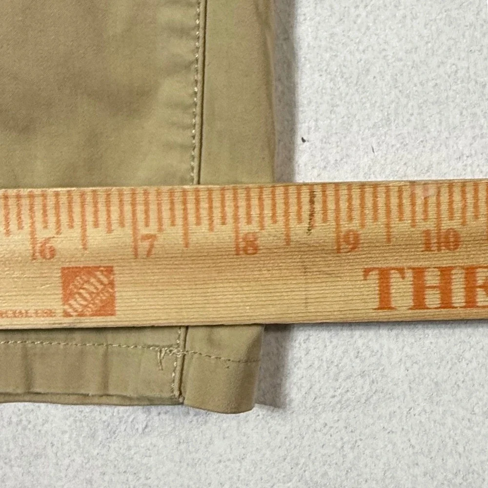 SUITSUPPLY‎ Khaki Chinos Mens 40x29 Pure Cotton Straight Fit Casual Trousers